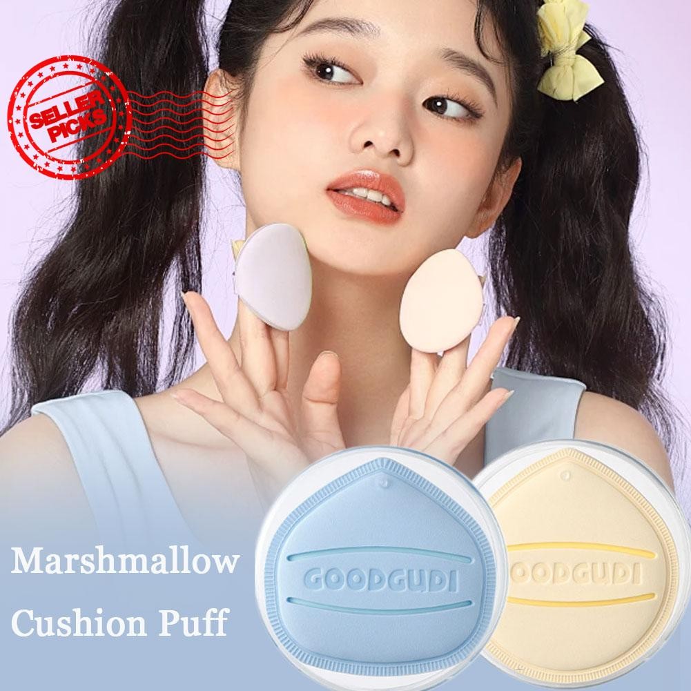 Marshmallow Air Cushion Puff Powder Liquid Foundation สําหรับไข่แต่งหน้านุ่มพิเศษแห้งและเปียก L1g0