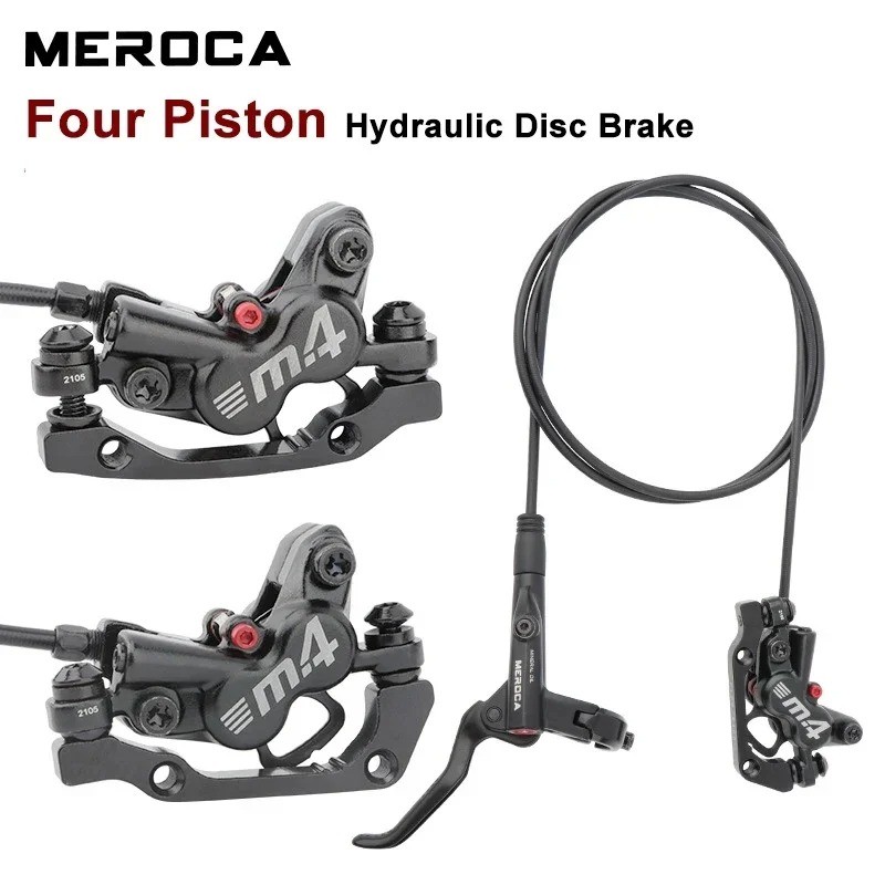 แผ่นเบรกไฮดรอลิกสำหรับจักรยานเสือภูเขา MEROCA M4 และ Iamok ชิ้นส่วนแท้ MT420