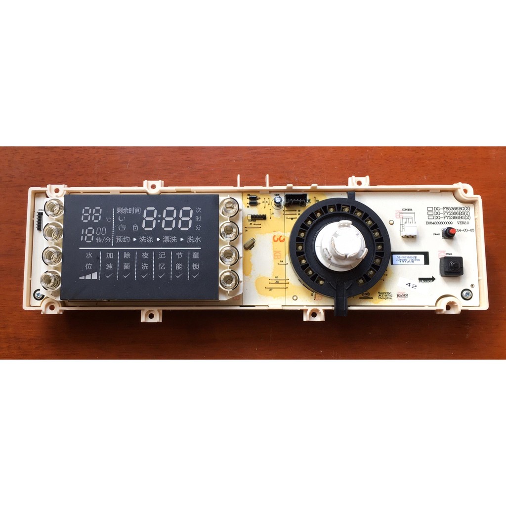 Sanyo กลองเครื่องซักผ้าบอร์ดคอมพิวเตอร์ DG-F85366BG/F75366BS/F75366BG บอร์ดจอแสดงผลเมนบอร์ด