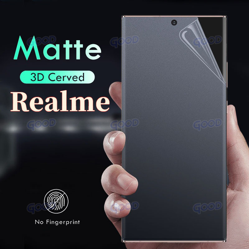 Soft Hydrogel Matteฟิล์มสําหรับRealme 14T 14 13Pro + 13Pro 13 + 12Pro + 12Pro 12 11Pro + 11 10 9Pro 