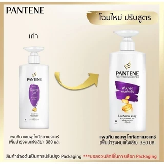 Pantene แพนทีน แชมพู หรือ ครีมนวด ขนาด 380 มล 6 สูตร