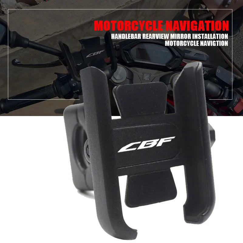 สําหรับhonda CBF600 CBF1000 CBF250 CBF500 CBF125 รถจักรยานยนต์Handlebarผู้ถือโทรศัพท์มือถือขาตั้งGPS