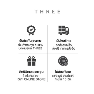 THREE Pristine Complexion Powder Foundation 12g Refill พิสทีน คอมเพล็กชั่น พาวเดอร์ ฟาวเดชั่น แป้งผสมรองพื้น รีฟีล