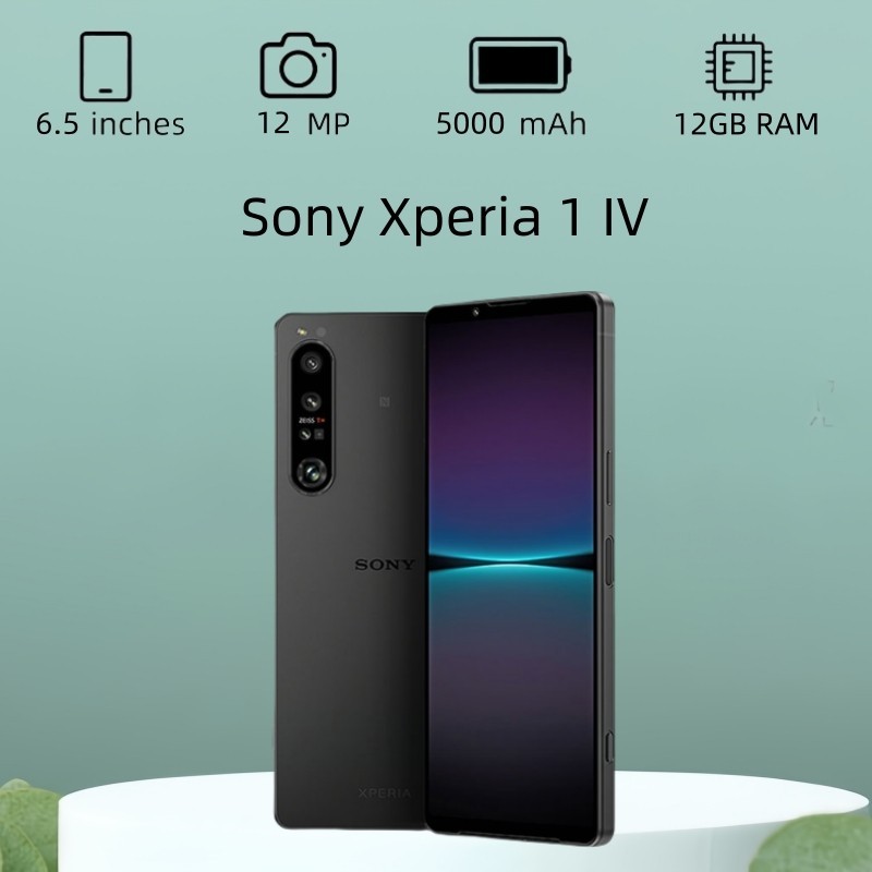 Sony Xperia 1 IV ยี่ห้อใหม่ 12GB + 256GB กันน้ําครบชุด