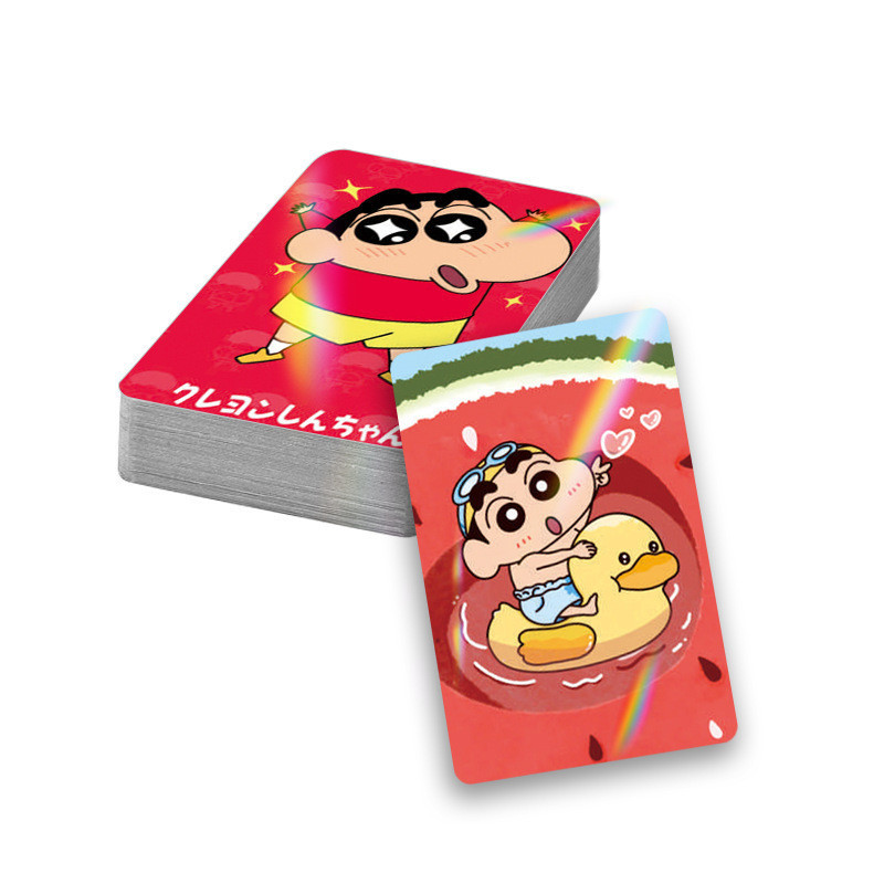Crayon Shin-chan Laser Flash Lomo Card Photocard 30 ชิ้น/กล่อง ราคา ถูกที่สุด ดีลบีเคเค แกลเลอรีภาพที่ 3