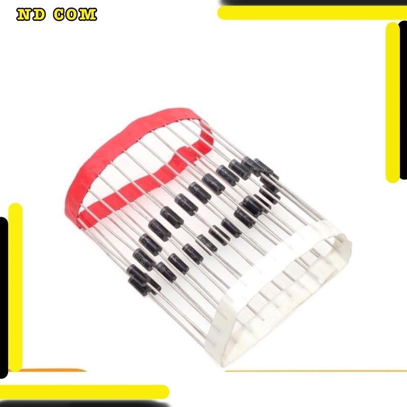 สุดคุ้ม! ส่งของทุกวัน diode  1n4001 1n4002 1n4004 1n4007 แพ็ค100ตัว