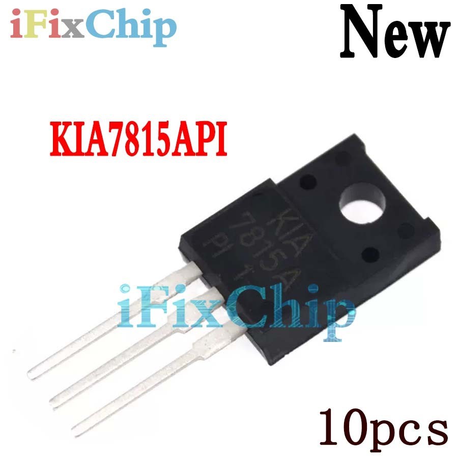 10 ชิ้น KIA7815API KIA7815A 7815A TO-220 KIA7815API-U/P KIA7815 ยี่ห้อใหม่