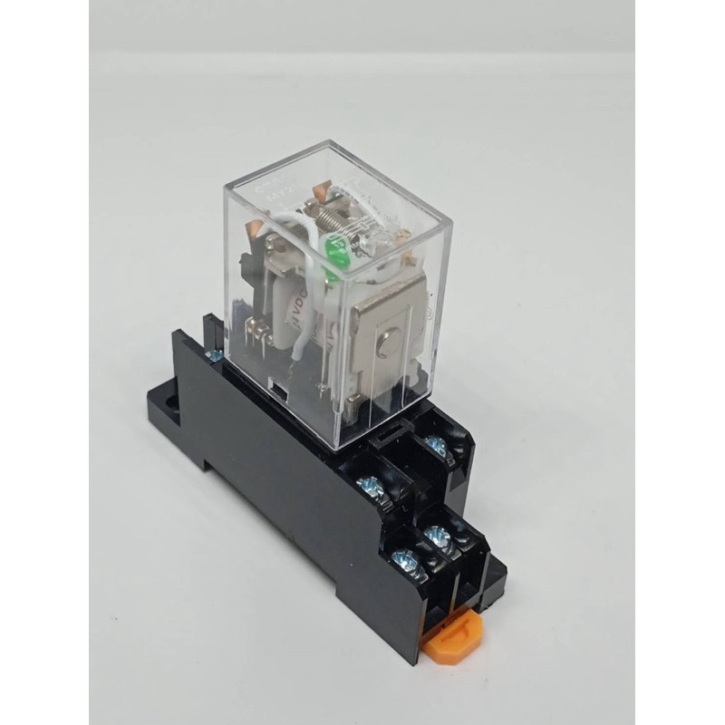 รีเลย์ ซ๊อคเก็ต RELAY my2 my2n  my4n my2n+socket my4n+socket DC12v DC24v AC220v