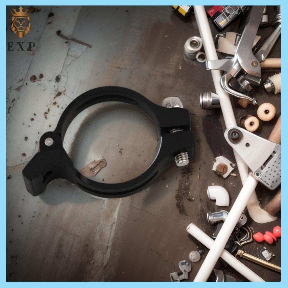 [explosion1.th] Bike Front Derailleur Braze-On Conversionor 34.9mm Clamp Adapter Bike Accessories