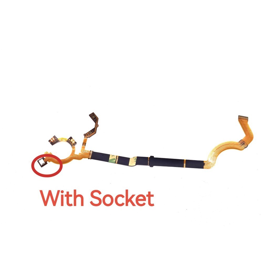 ใหม่เลนส์ชัตเตอร์รูรับแสง Flex Cable สําหรับ Fuji สําหรับ Fujifilm XF-1 XF1 Digital Camera Repair Pa