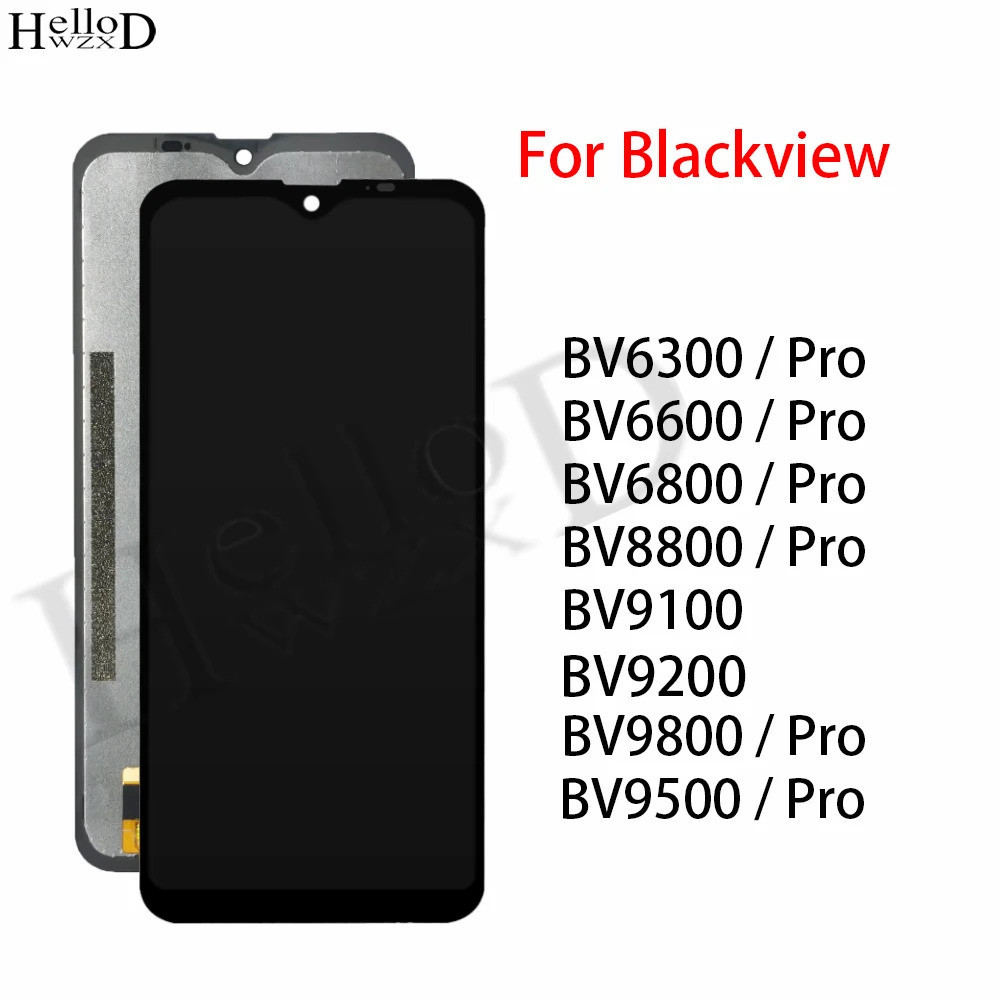 In stock สําหรับ Blackview BV6300 BV6600 BV6800 BV8800 BV9100 BV9200 BV9500 BV9800 Pro จอแสดงผล LCD 