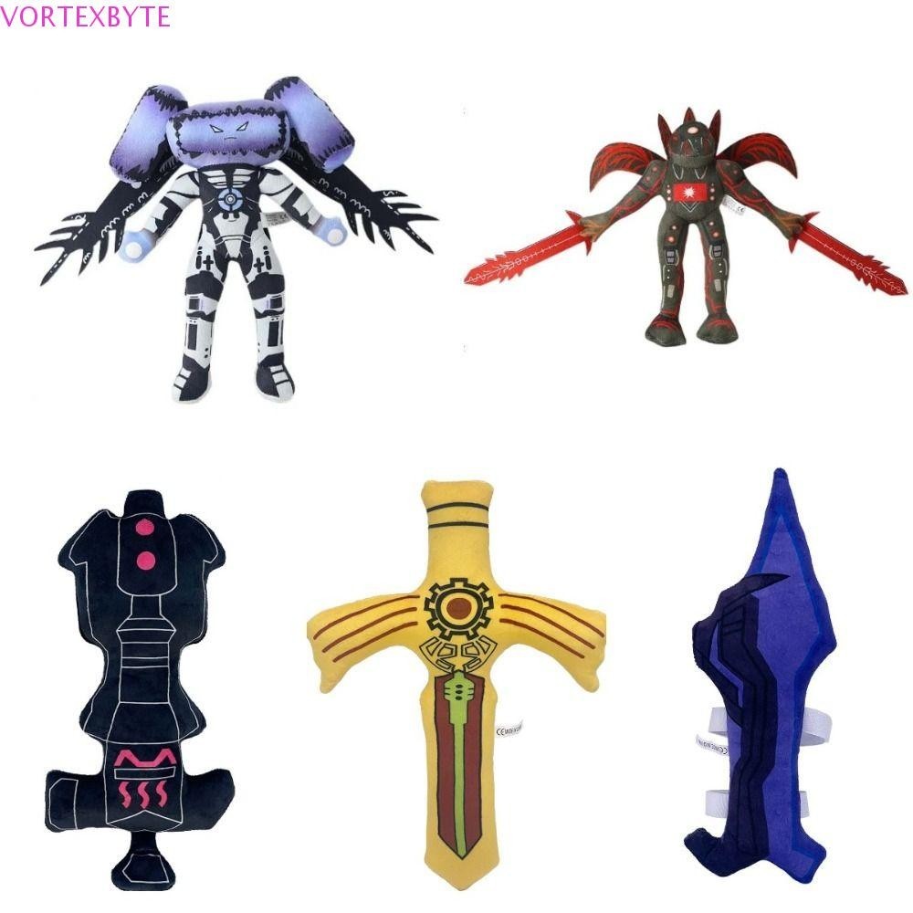 Vortexbyte อัพเกรด Titan TV ของเล่น, Toilet Man Soft Skibidi ห้องน้ําตุ๊กตาของเล่น, ตุ๊กตาการ์ตูนยัดไส้เกมรูป 23-30 ซม.สว่านไฟฟ้า King Plush ของเล่นเด็ก