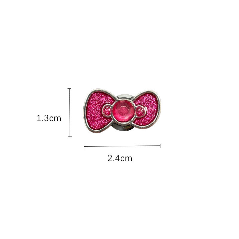 Jibbitz Crocs Charm Hole รองเท้าอุปกรณ์เสริม จิ๊บบิท crocs DIY ดอกไม้ที่ถอดออกได้หัวเข็มขัดตกแต่งน่ารัก Kitty แมวรองเท้าดอกไม้รองเท้าหัวเข็มขัดอุปกรณ์เสริม