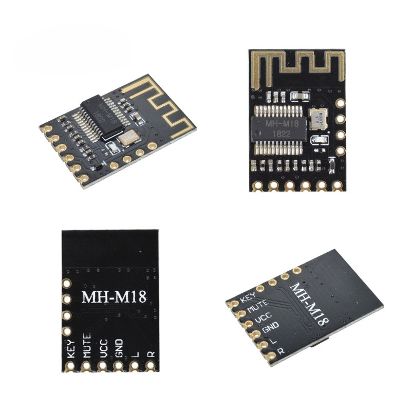 Mh-mx8 MP3 ถอดรหัสบลูทูธ 4.2 5.0 เสียง Modul สเตอริโอ DIY Hohe Fidelity HIFI M18 M28 M38