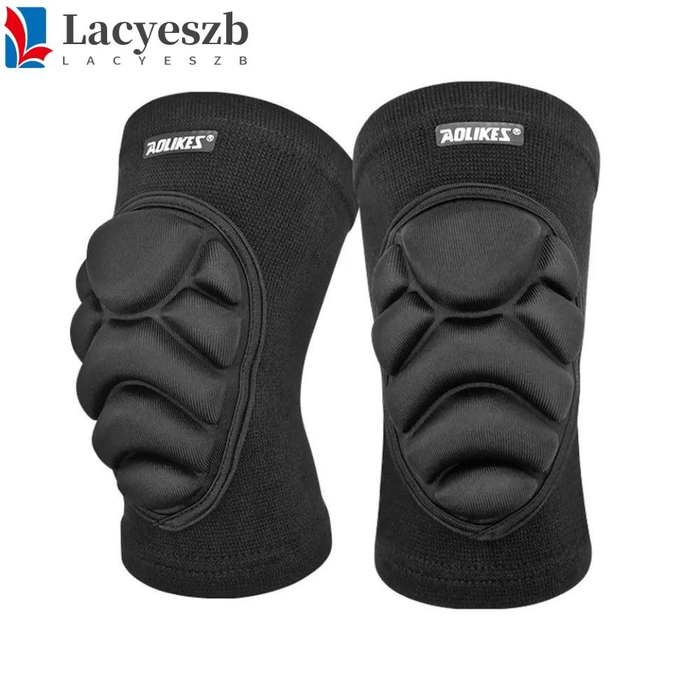 Lacyeszb สนับศอก, ฟองน้ํารองรับการบีบอัดตัวป้องกันข้อศอก, ความปลอดภัยกีฬา Anti-collision Arm Sleeve Breathable Elbow Brace เทนนิสฟุตบอล