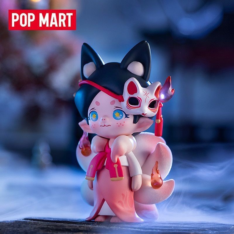 ของแท้ Pop Mart ZOE Monster Story Series Mystery Box Doll อินเทรนด์เล่นตกแต่งญี่ปุ่น Influencer รูปแบรนด์ใหม่