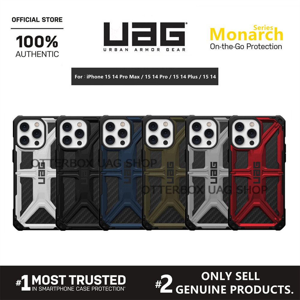 เคส UAG รุ่น Monarch Carbon Fiber Series - iPhone 15 14 Pro Max / 15 14 Pro / 15 14 Plus / 15 14