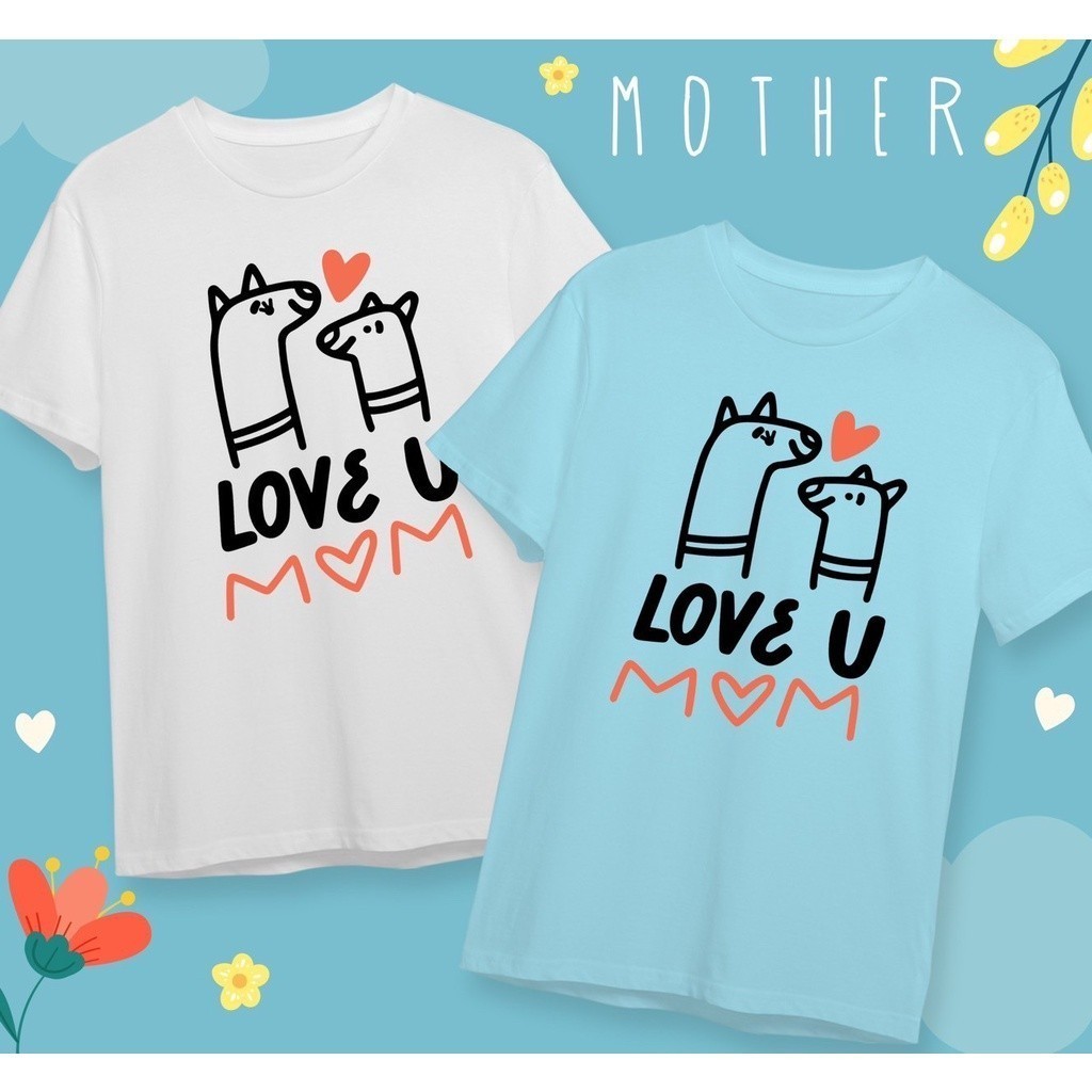 NEW 💖Mother's Day💖 เสื้อวันแม่ เสื้อยืดวันแม่ Best Mom Happy Mother's Dayใส่สบาย ไม่ยืดไม่ย้วย S-5XL