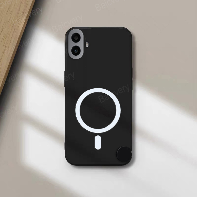 Nothing CMF Phone 1 Case TPU Silicone Magnetic Wireless Charging Cover Full Protective Casing