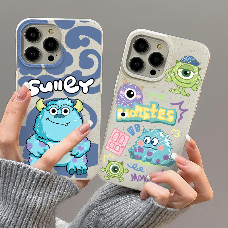 Monster เคสโทรศัพท์สำหรับ iPhone 11 12 13 14 Pro 15 Pro Max 7 8 Plus SE 2020 XS Max XR XS กันกระแทก