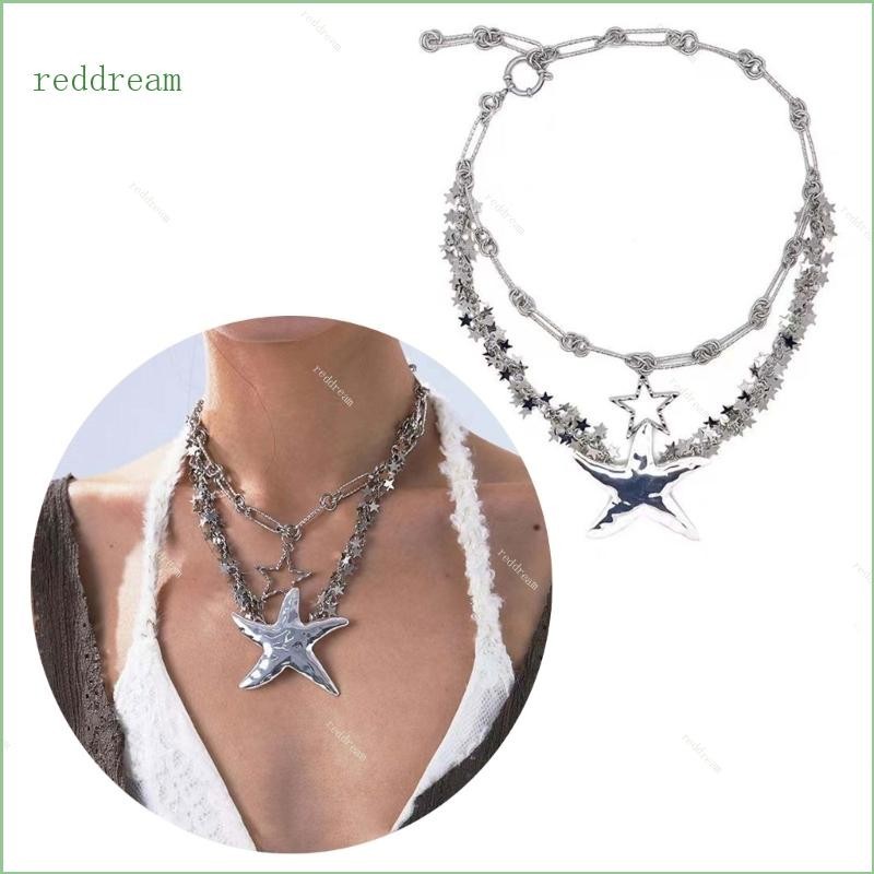 Redd Niche Design Simple Clavicle Chain ผู้หญิงงานแต่งงานเครื่องประดับวันเกิด