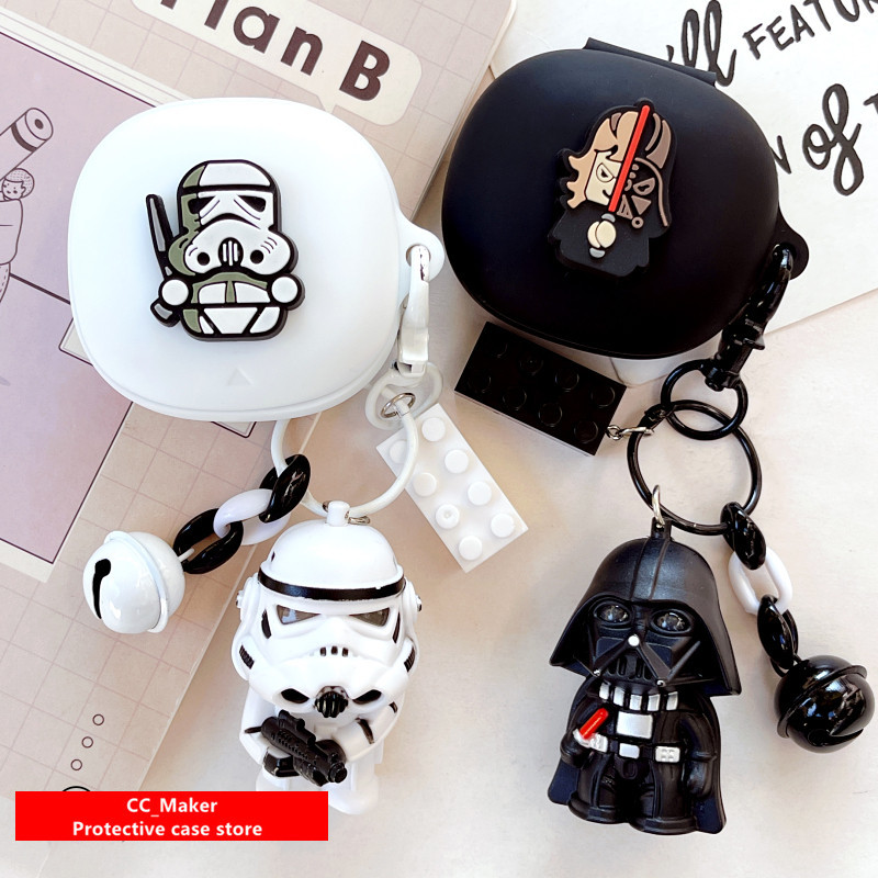 For Anker Soundcore R50i NC Case Cartoon Keychain Pendant Anker Soundcore P30i Silicone Soft Case Cu