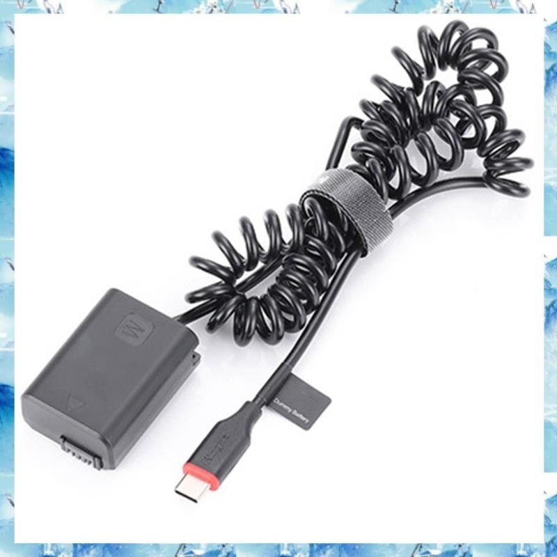 [ ] Np-fw50 Dummy แบตเตอรี่ DC Power AC อะแดปเตอร์ AC-PW20 สําหรับ Alpha A6400 ILCE-6400 6000 5100 ก