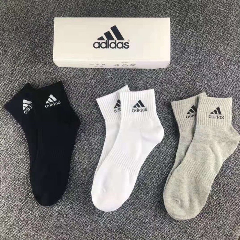 Adidas Socks Unisex Sarung Kaki / Sport Socks / Stoking Adidas/ Kish Sarong / Stocking Shery Bag Bag Bag Bag Bag