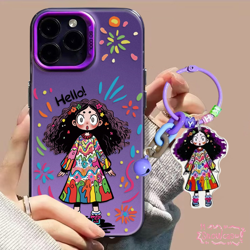การ์ตูนสาวกราฟิตี้สุดน่ารัก เคสOPPO A18 A17 A15 A12 A38 A16 A5s A57 A55 A3s A58 A78 A17K A54 A31 A77 A76 A74 A7 A53