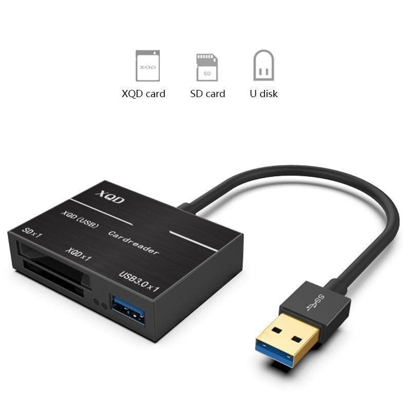 ส่งไว ประกัน1ปีเต็ม! XQD SD Card Reader Upto 500MB/s High Speed XQD2.0 USB3.0 HUB Camera Kit Adapter