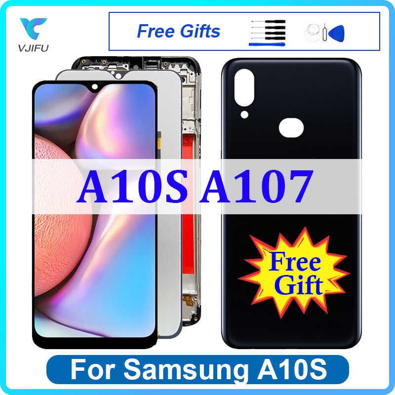 Screen For Samsung Galaxy A10s A107 LCD Display A107F A107FD A107M Touch Screen With Frame Digitiz