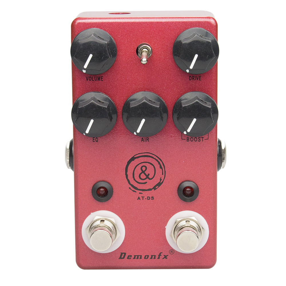 Demonfx AT-DS Guitar Effect Pedal Overdrive พร้อม True Bypass