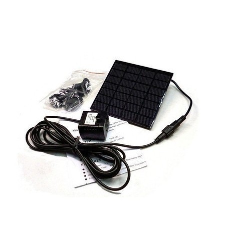 จัดส่งตลอด 24 ชั่วโมง Solar Pump น้ำพุโซล่าเซลล์ ปั๊มน้ำพุ(เล็ก) น้ำพุพลังงานแสงอาทิตย์ solar powered fountain pump ราคา ถูกที่สุด ดีลบีเคเค แกลเลอรีภาพที่ 7