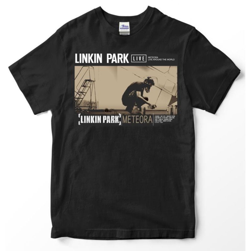 ย้อนยุคเสื้อยืดวงดนตรี / Premium Tshirt linkin park - [พร้อมส่ง]