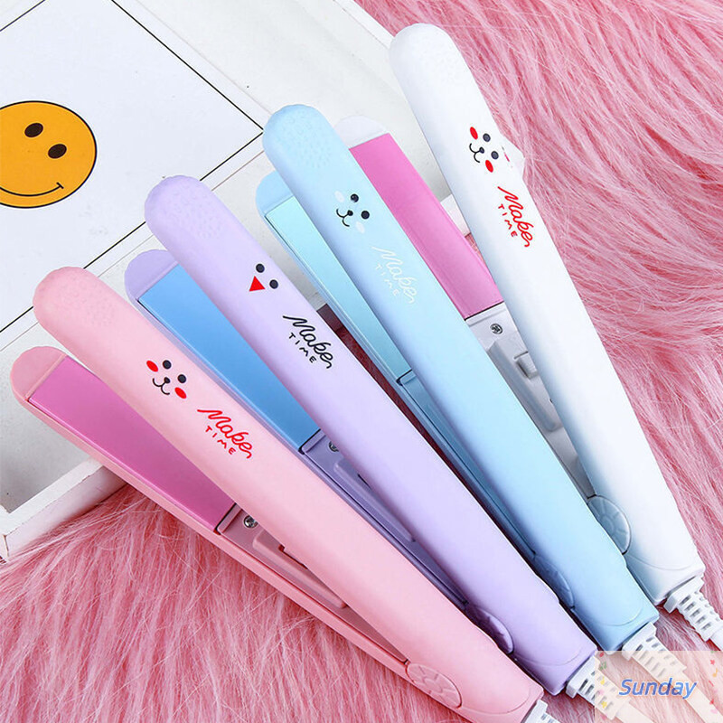 เครื่องหนีบผม, ดัดผม, ที่หนีบผมขนาดเล็ก, ที่หนีบผมไฟฟ้า, 2ใน1 ที่หนีบผมแบบพกพาสำหรับการเดินทางมัลติฟังก์ชั่นจัดแต่งทรงผม