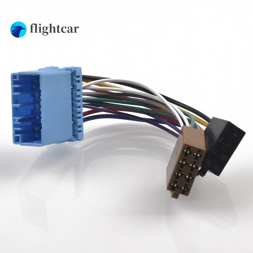 (FT) รถวิทยุ ISO Adapter Switch Cable สําหรับ Honda Accord Civic CRV Integra Jazz Odyssey