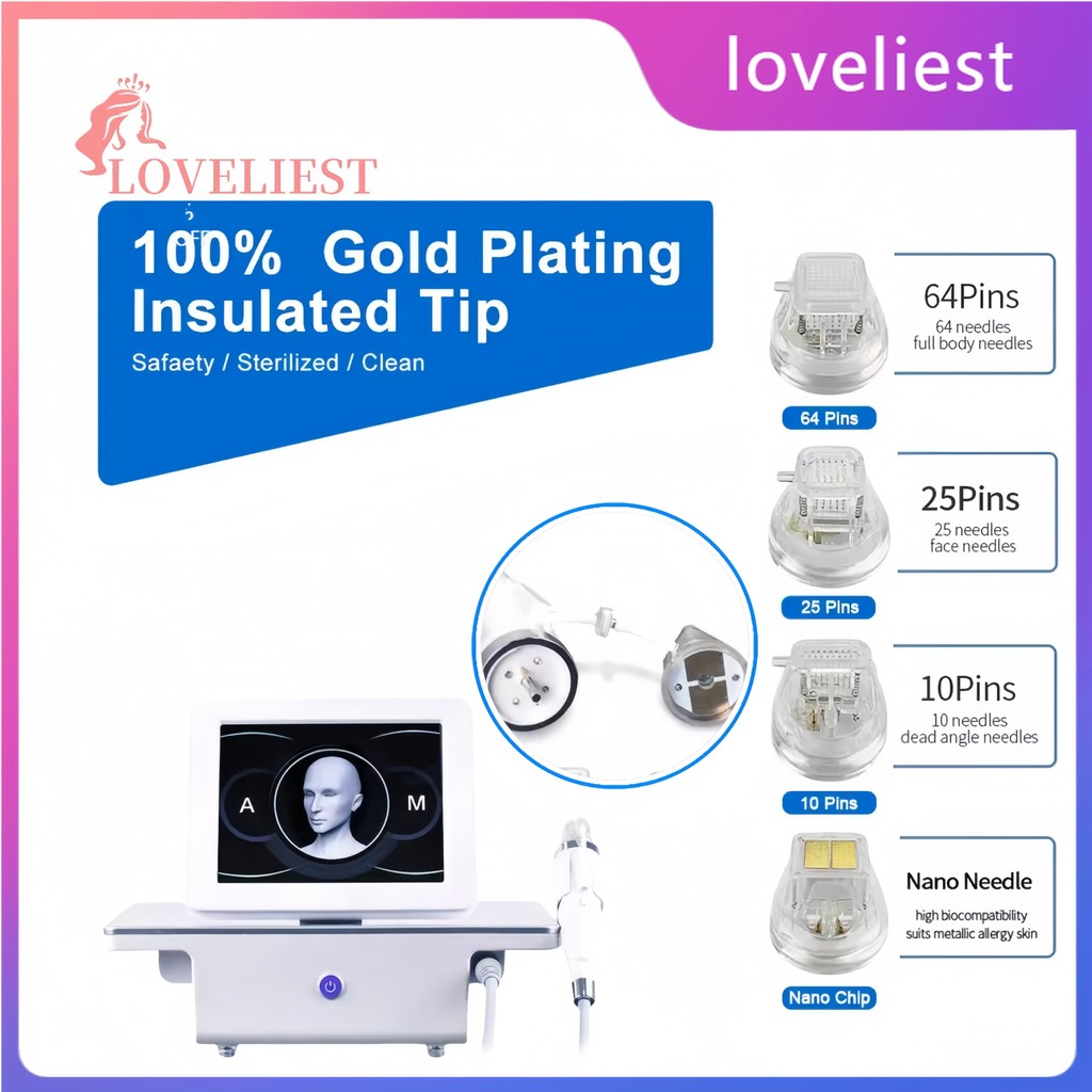ขายร้อนคุณภาพสูง Insulting RF วัสดุสิ้นเปลืองเครื่อง 10/25/64/Nano RF Skin Beauty Machine