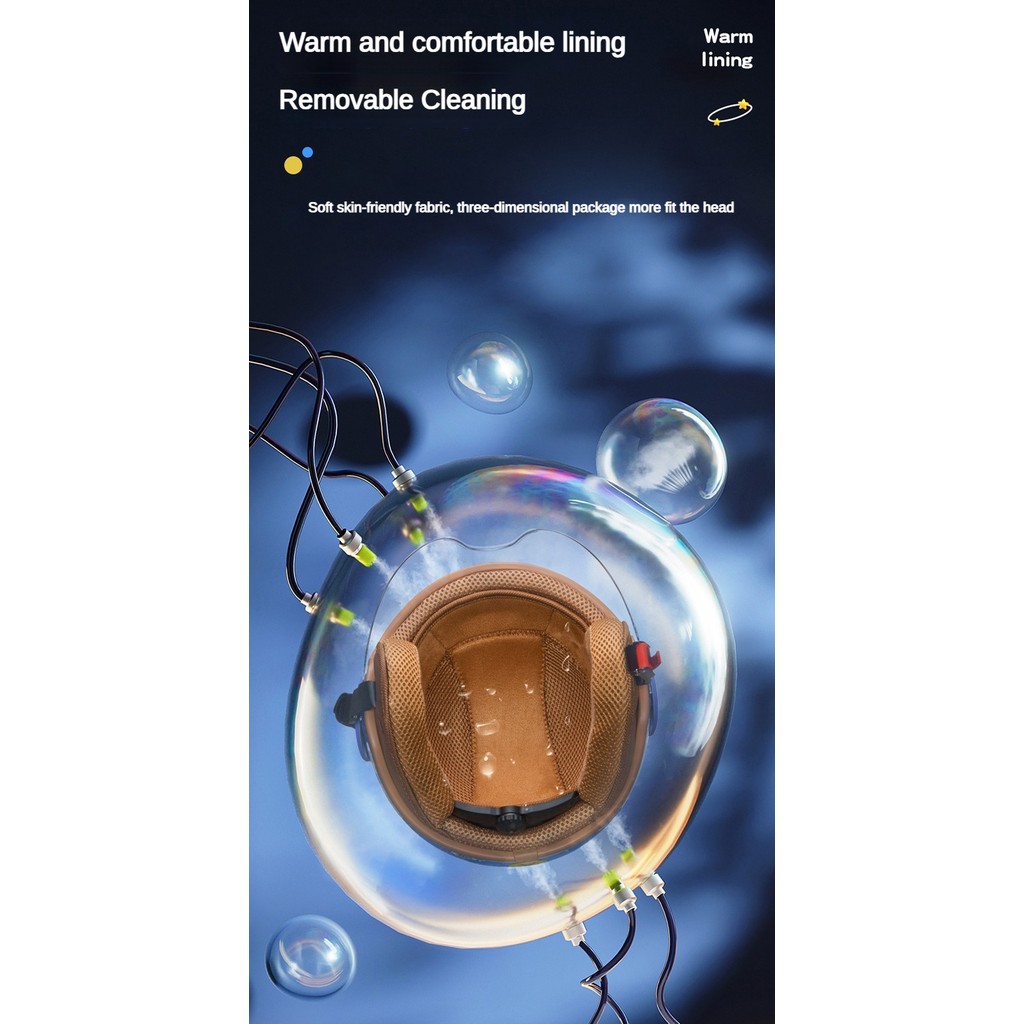 หมวกกันน็อคมอเตอร์ไซค์หมวกกันน็อคการ์ตูนเด็ก - รูปที่ 5