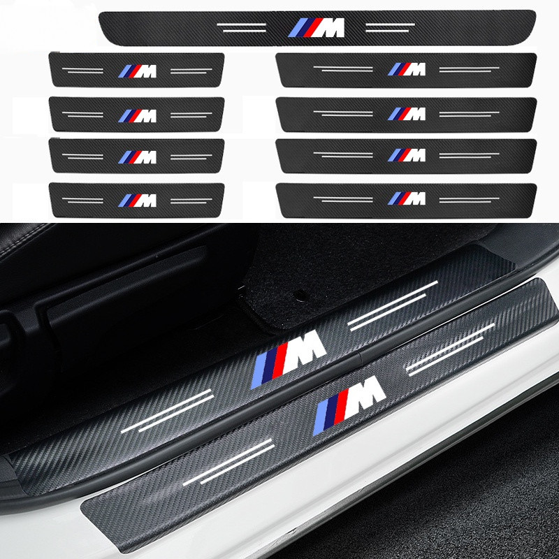 M power ด้านข้างเหยียบ protectors สําหรับ BMW G20, F10, E46, F30, E39, E30, E60, E90, X1, E84, 645ci