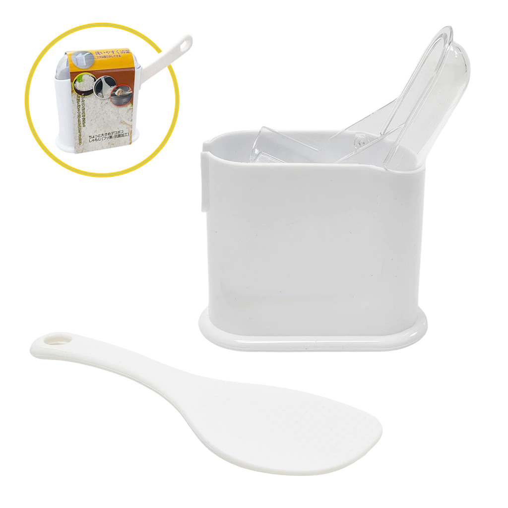 ทัพพีตักข้าว พร้อมที่เก็บ ที่ตักข้าว แบรนด์ Keyway รุ่น R-2352