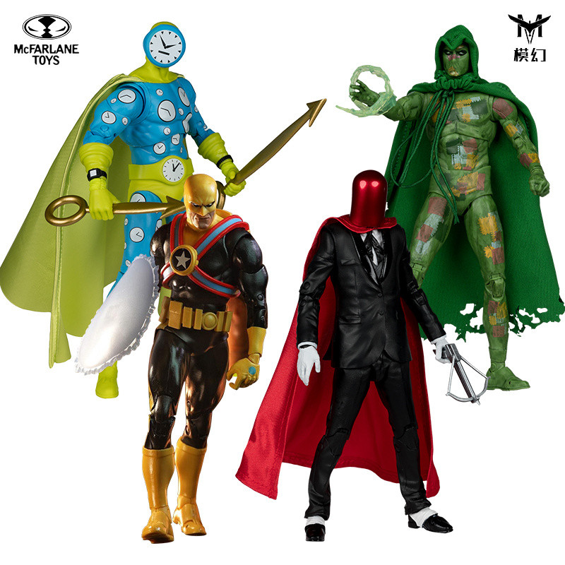 [ของแท้] Mcfarlane DC Collector Free Agent Red Hood Zhongwang 人 เคลื่อนย้ายได้