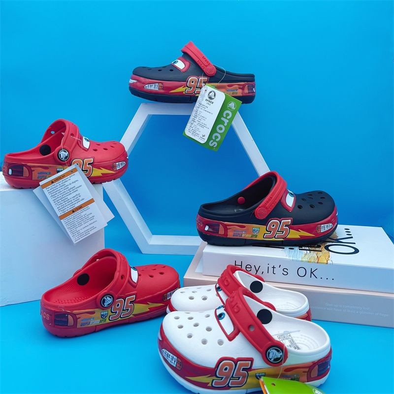 95 รองเท้าเด็ก MCQUEEN Crocs