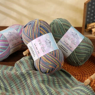 ไหมพรมคอตตอนนม ไหมพรม 4ply milk cotton อะคริลิค 50 กรัม พร้อมส่ง