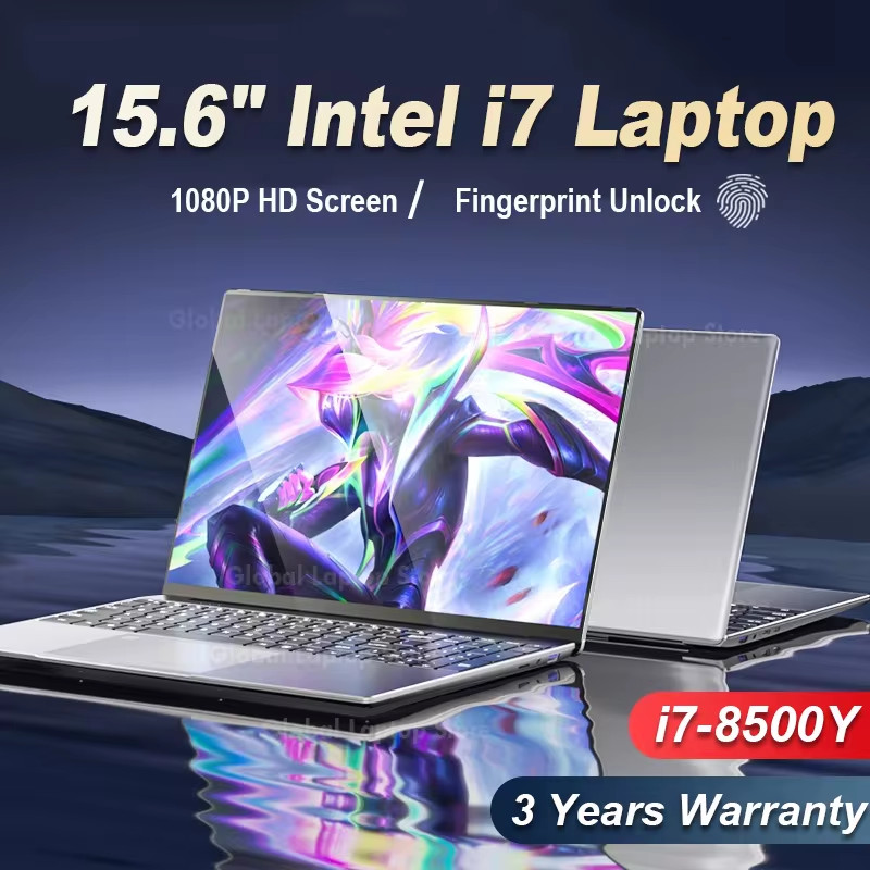 เปิดตัวผลิตภัณฑ์ใหม่Fingerprint Uniock Notebook Windows 11 Pro 15.6 นิ้วคอมพิวเตอร์แล็ปท็อป PC Gamer