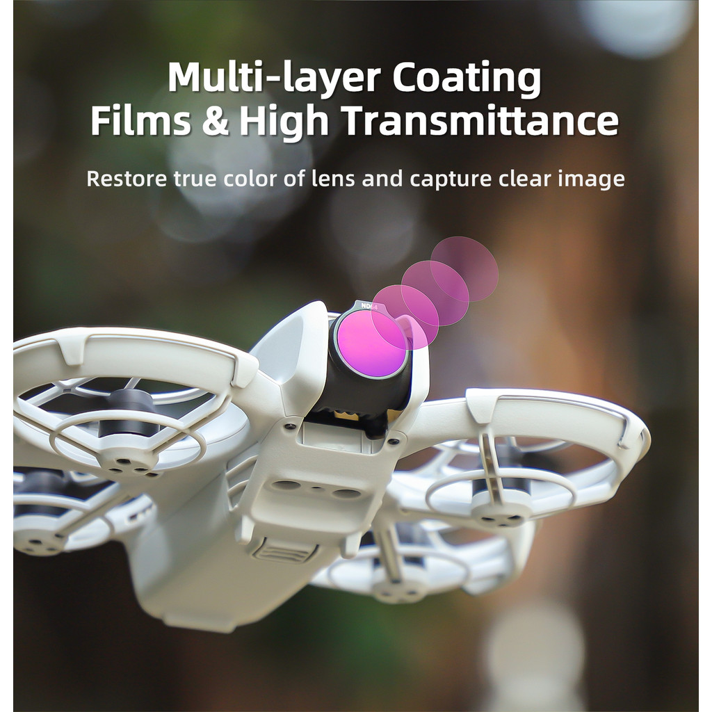 สําหรับ DJI NEO drone filter ND64 ND8 dimming MCUV กล้องเที่ยวบิน ND16 อุปกรณ์เสริมกรอง