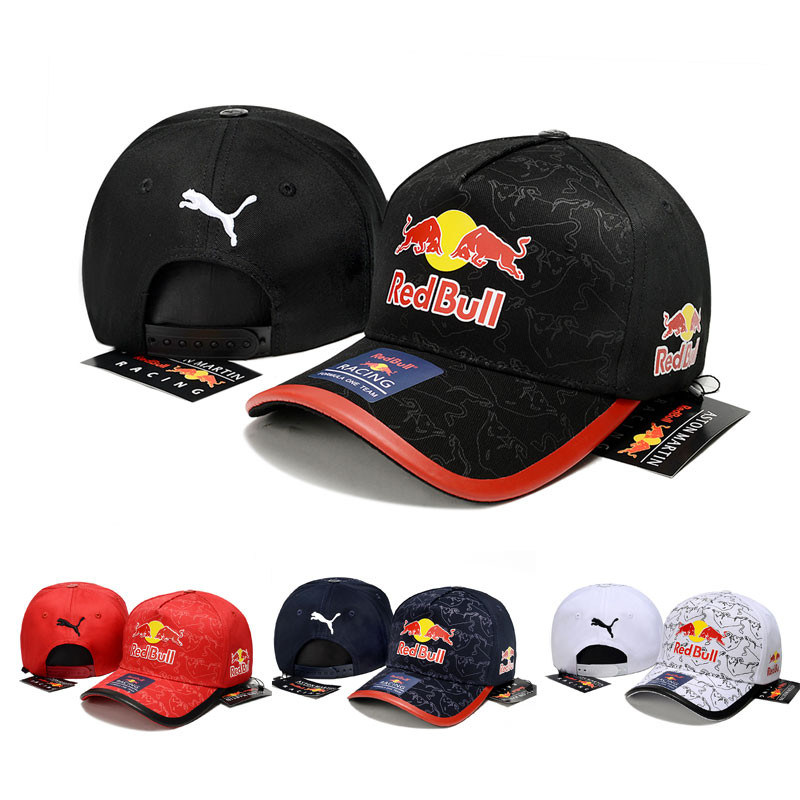 Red Bull Racing 2024 F1 Team GP Snapback หมวกเบสบอลกันแดดสําหรับผู้ชายและผู้หญิงแบบปรับได้