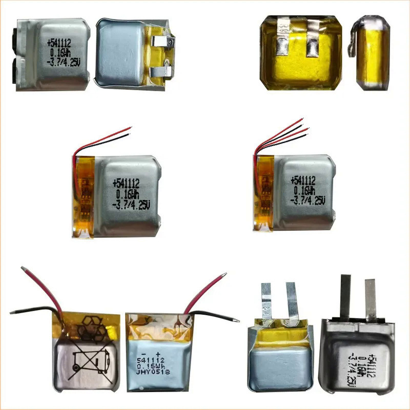 5pcs  541112 3.7V 43mAh Polymer Li-Ion Battery Cell for TWS Earbuds  Redmi Xiao-Mi XiaoMi Airdots  T