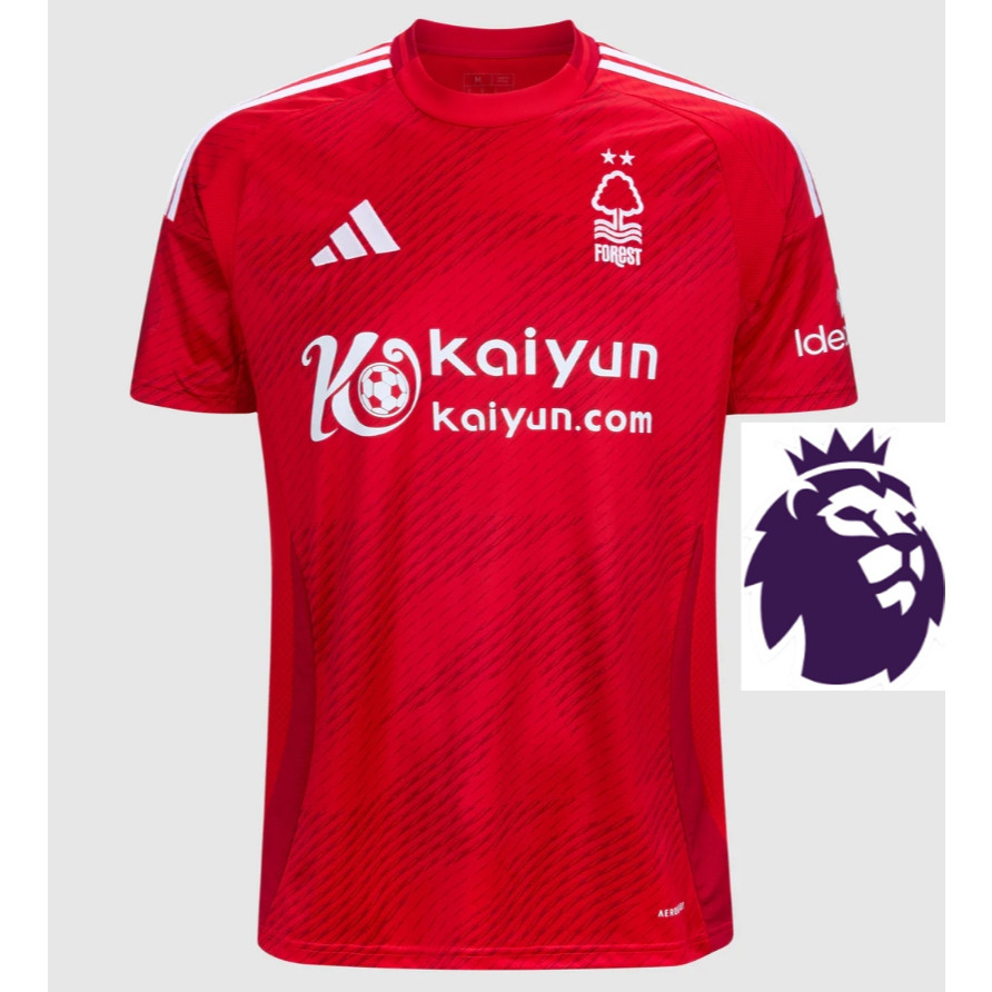 Nffc Nottingham Forest 2024 เสื้อบอลผู้ชายสีแดงเหย้า