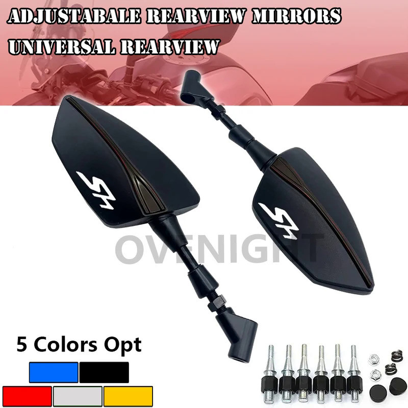 For HONDA SH125 SH125i SH300 SH300i SH 125 150i SH 300 300i 10mm Motorcycle Adjustabale Rearview Rea