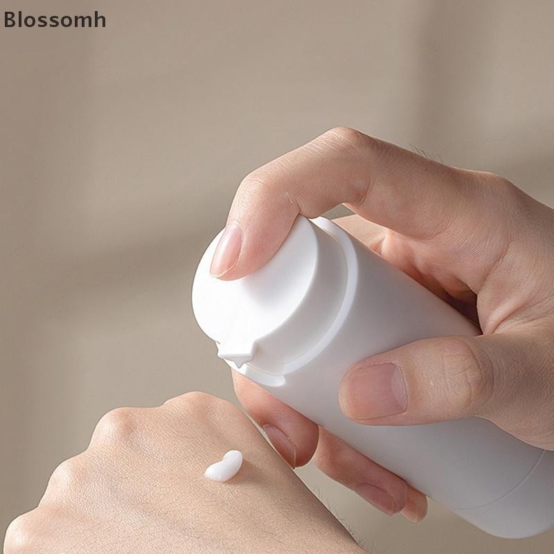 Blossomh 25ml/45ml ขวดอิมัลชันสูญญากาศแบบหมุนเปล่าเปลี่ยนได้ด้านใน Liner Airless ขวดโลชั่นคอนเทนเนอร์เครื่องสําอางใหม่